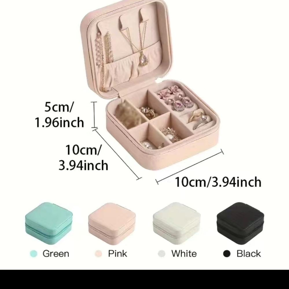 Portable Jewelry Box Tiffany Blue - Picture 10 of 11